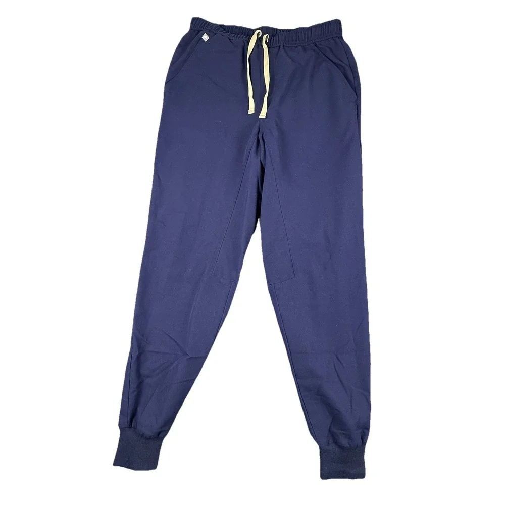 FIGS Cairo Cargo Scrub Pants ‎ Medium Dark Harbor Tech-Collection Blue